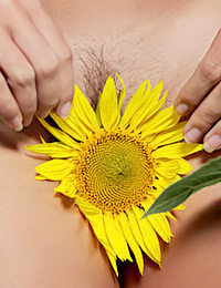 Adele B is completely naked from the beginning today.