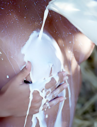 Lada looks cute as hell in her braided pigtails today.
