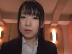 Hot amateur Kokoa Aisu sucks cock and masturbates